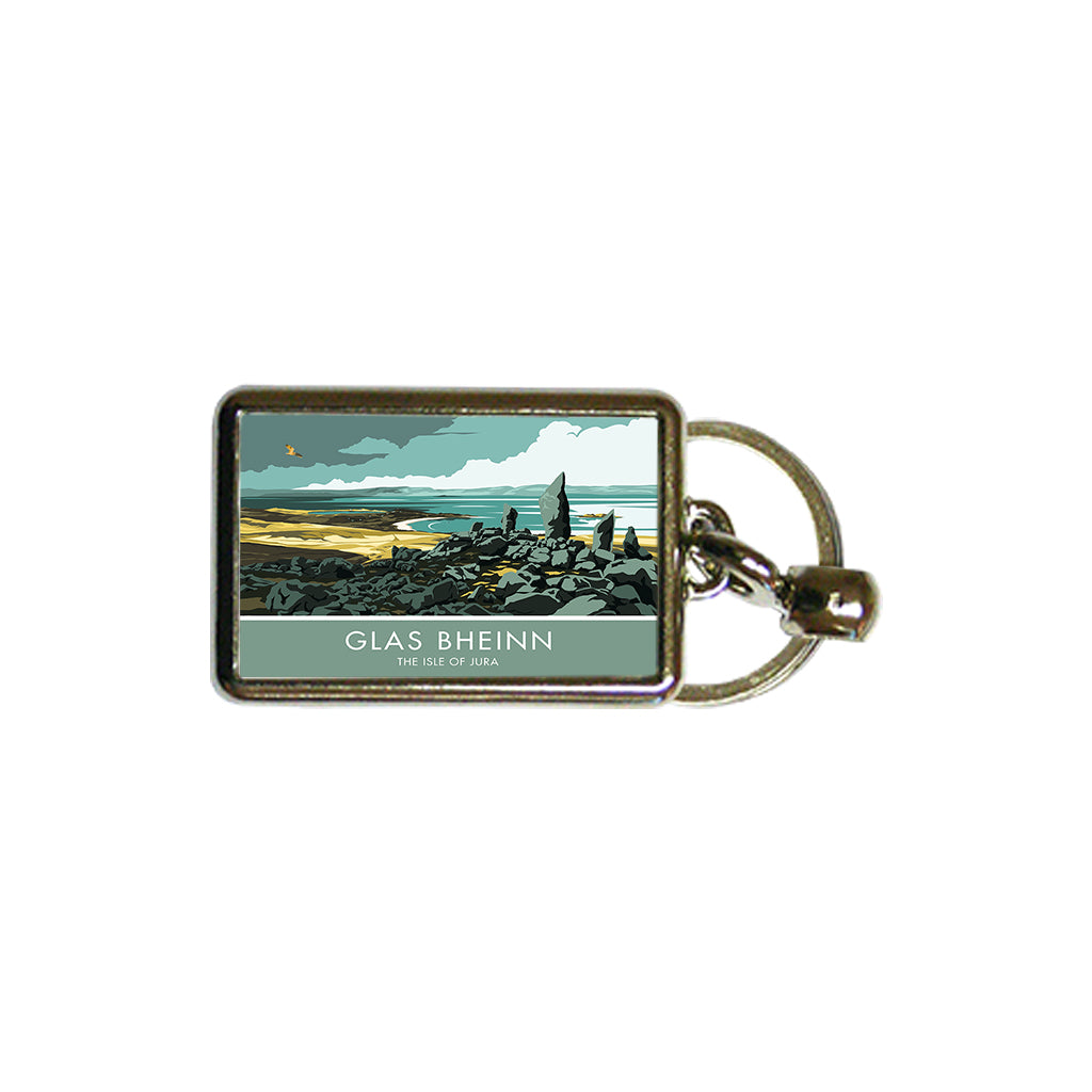 Glas Bheinn Metal Keyring