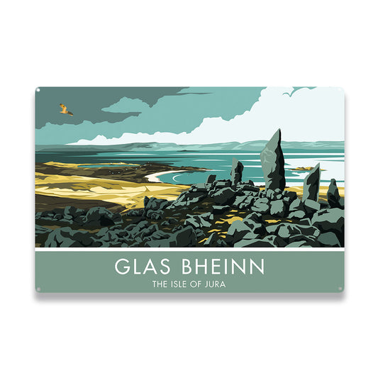 Glas Bheinn Metal Sign