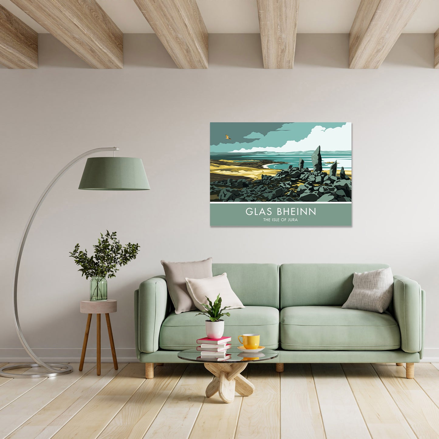 Glas Bheinn Art Print