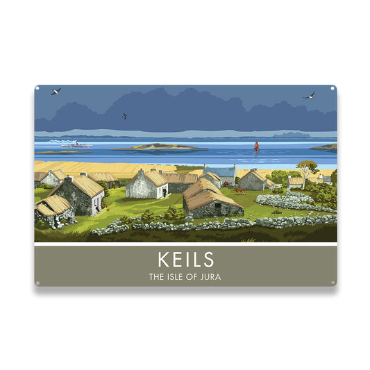Keils Metal Sign