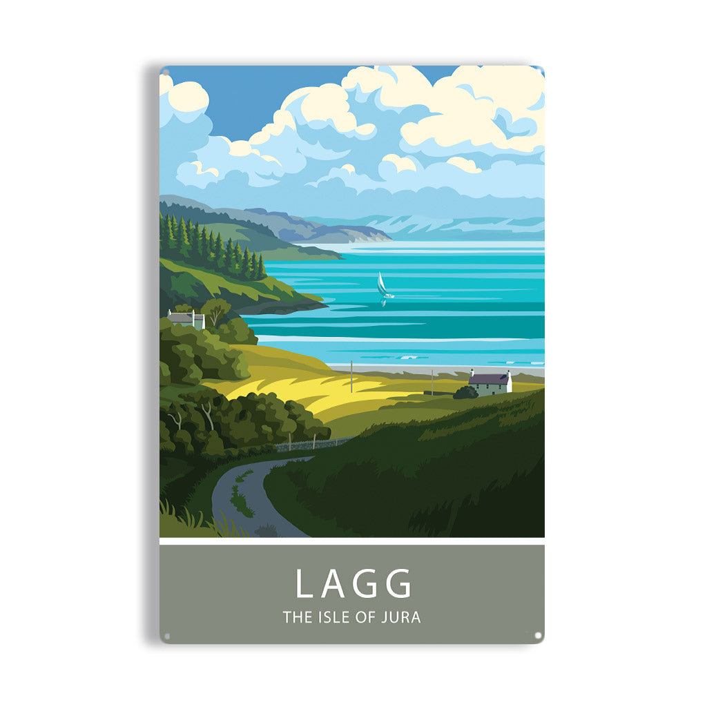 Lagg Metal Sign
