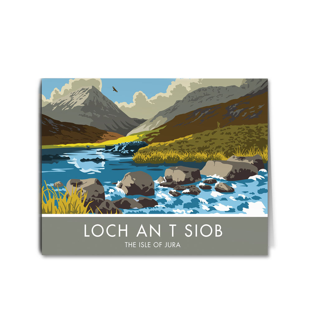 Lock An T Siob Greeting Card 7x5