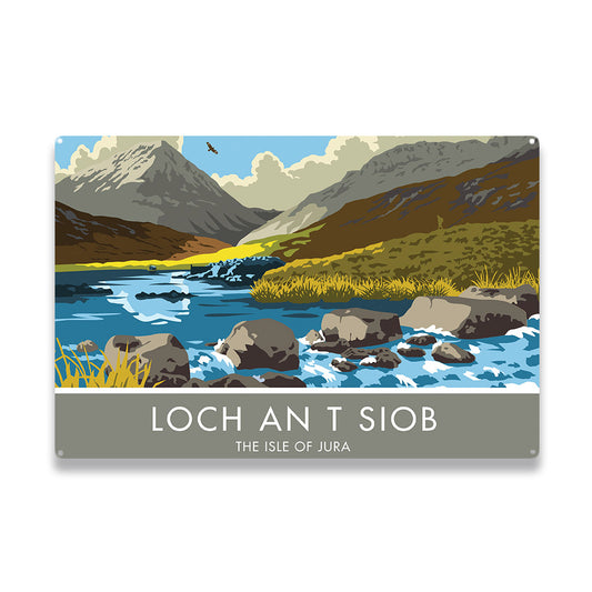 Lock An T Siob Metal Sign