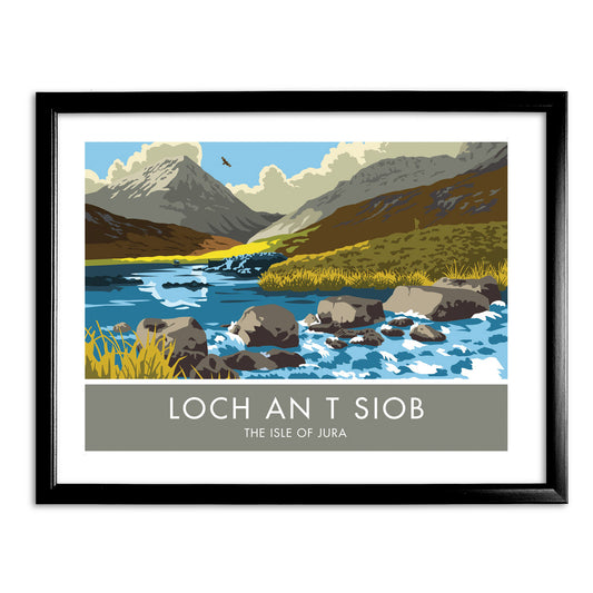 Lock An T Siob Art Print