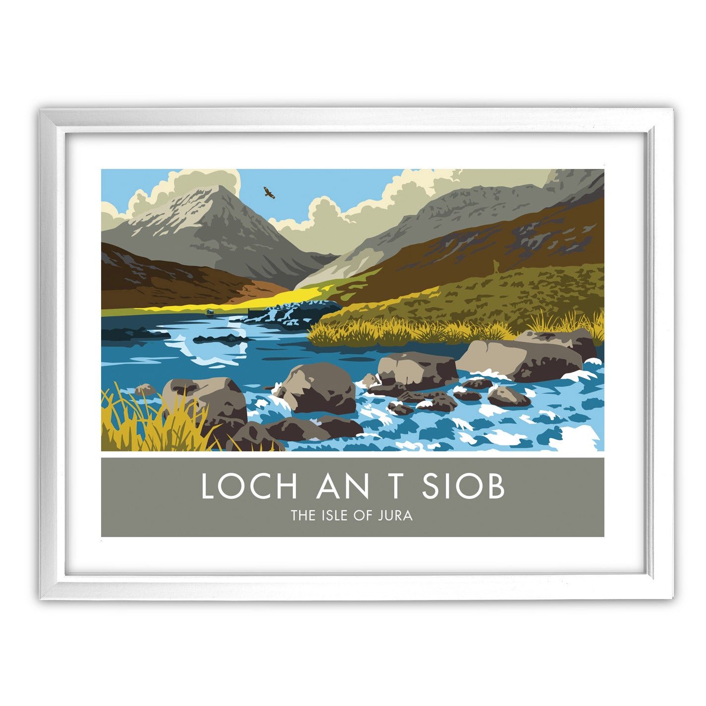 Lock An T Siob Art Print
