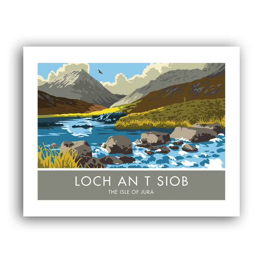 Lock An T Siob Art Print