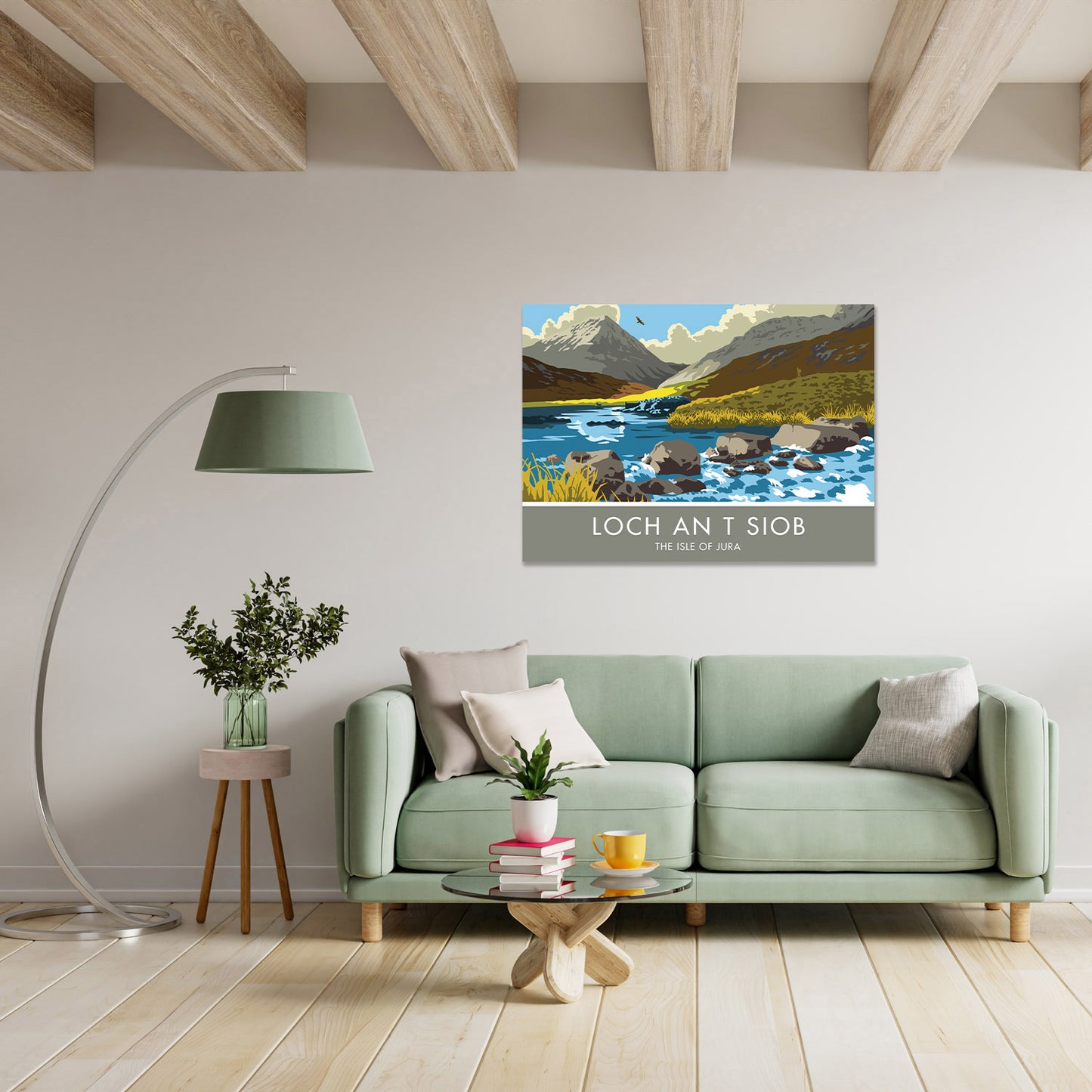 Lock An T Siob Art Print
