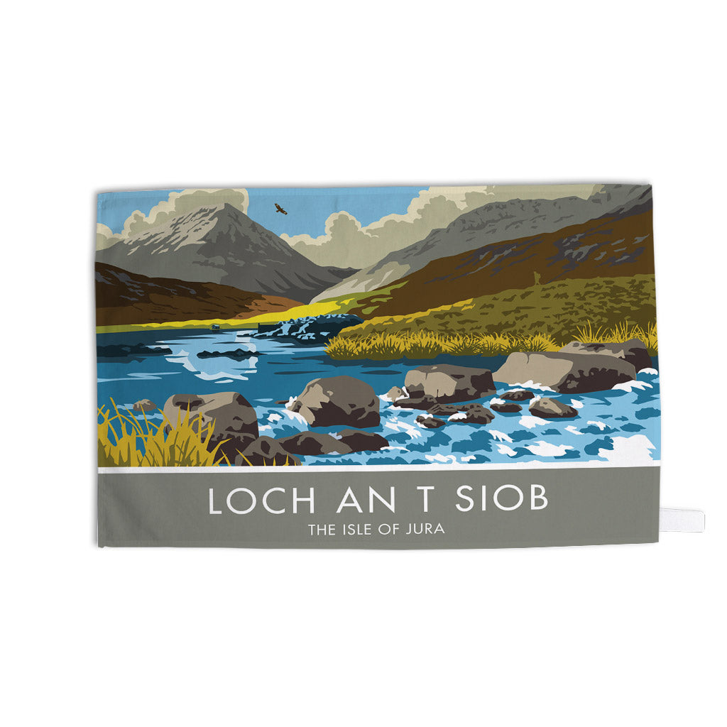 Lock An T Siob Tea Towel