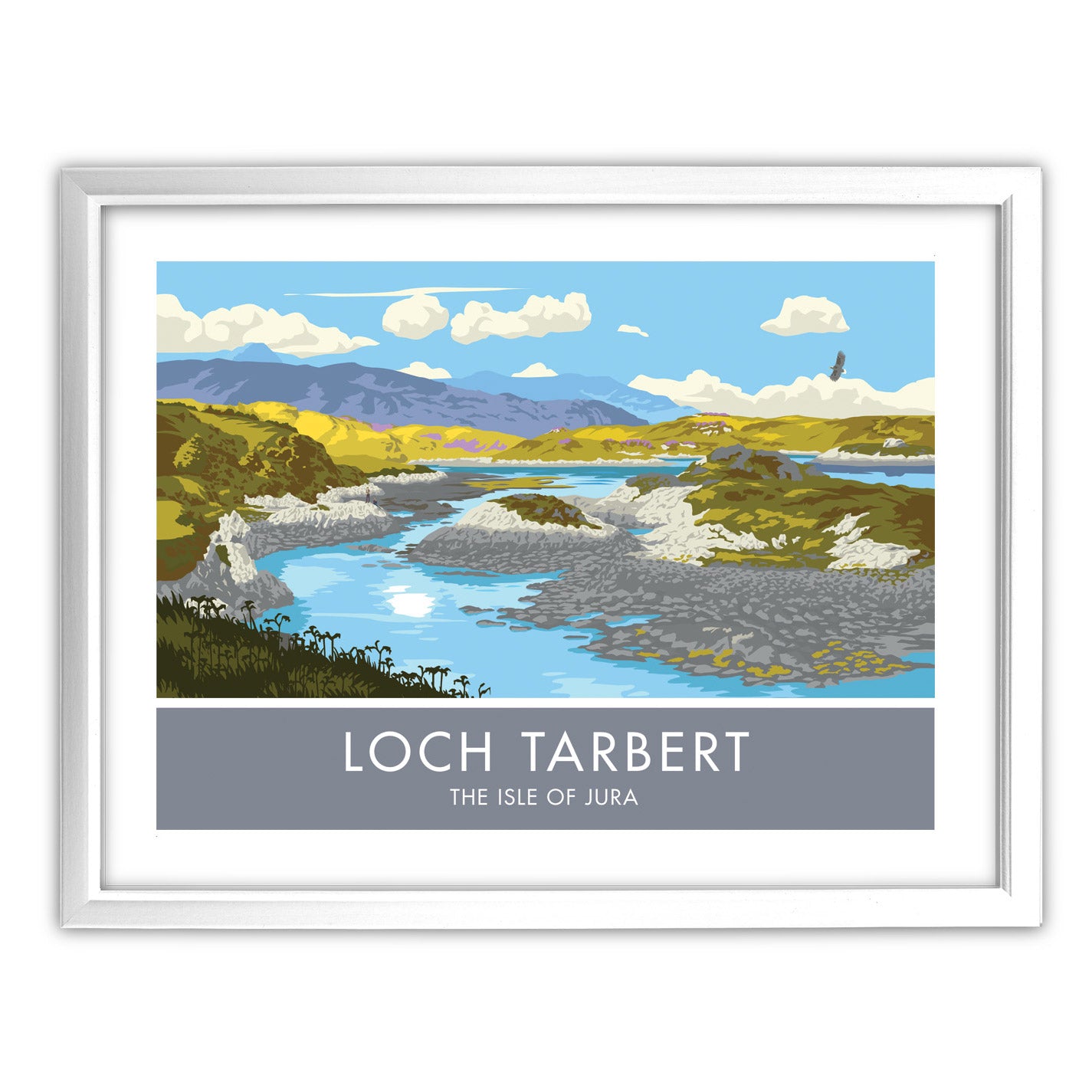 Loch Tarbert Art Print