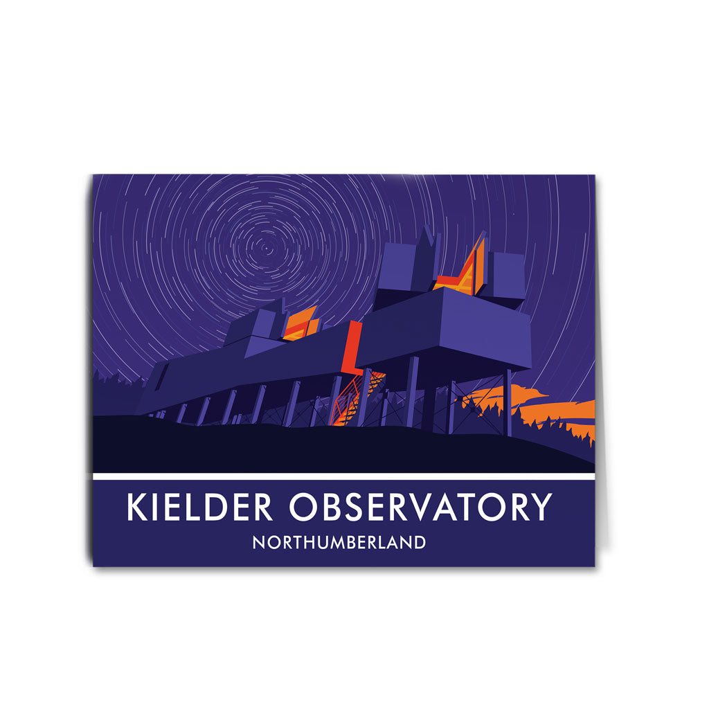 Kielder Observatory Greeting Card 7x5