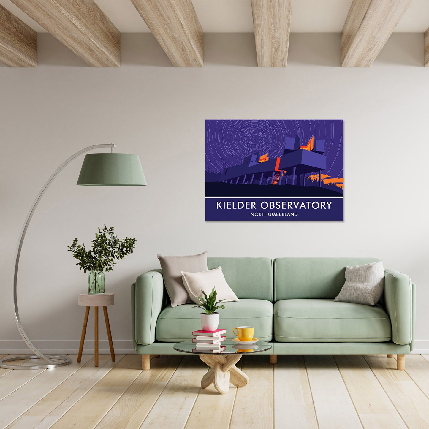 Kielder Observatory Art Print