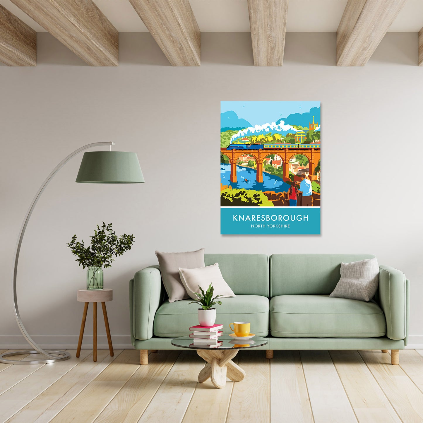 Knaresborough, North Yorkshire Art Print