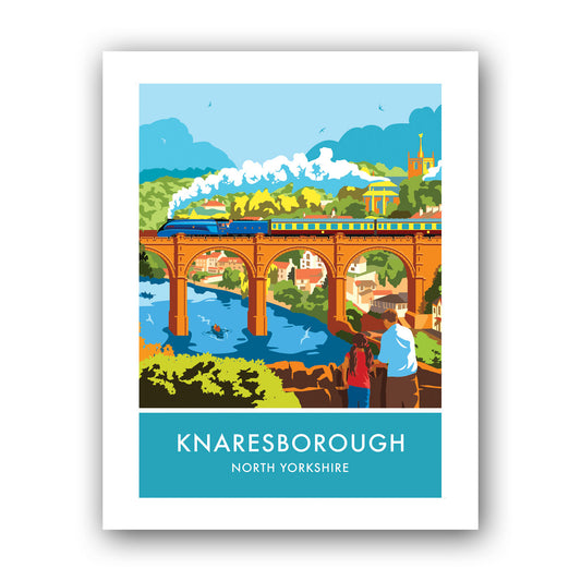 Knaresborough, North Yorkshire Art Print