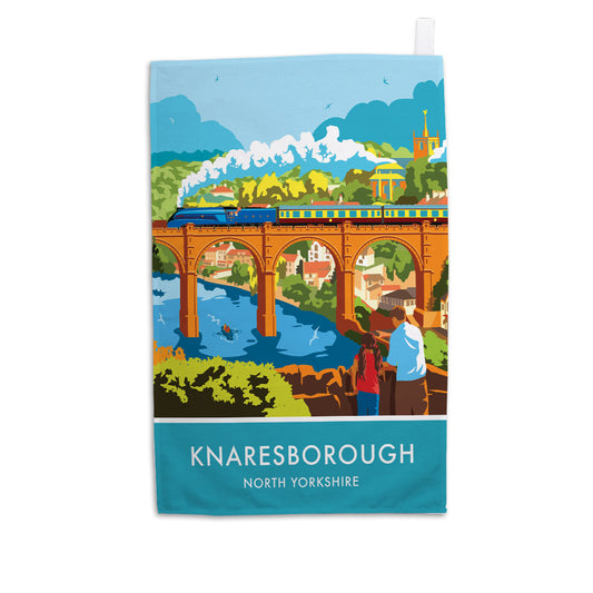 Knaresborough, North Yorkshire Tea Towel