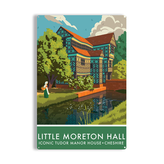 Little Moreton Hall Metal Sign