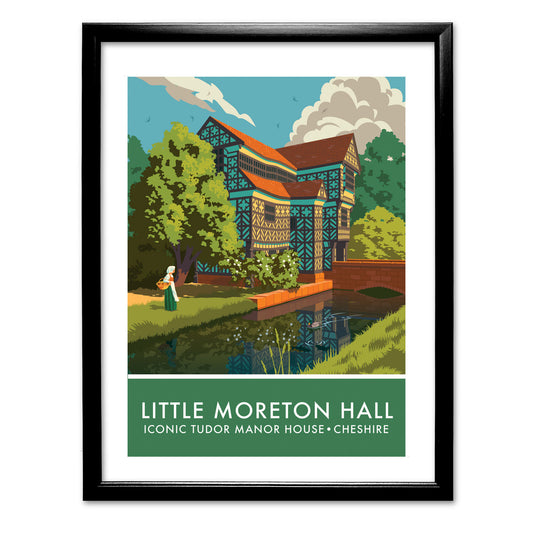 Little Moreton Hall Art Print