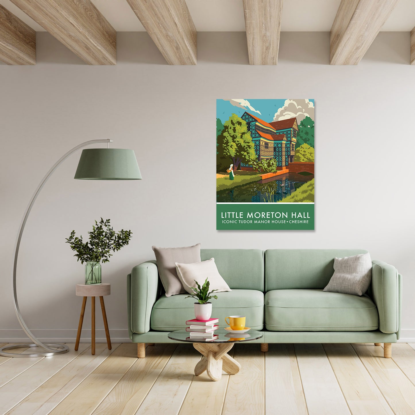Little Moreton Hall Art Print