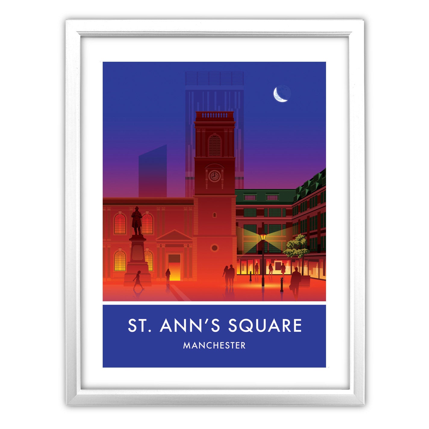 St Ann's Square, Manchester Art Print