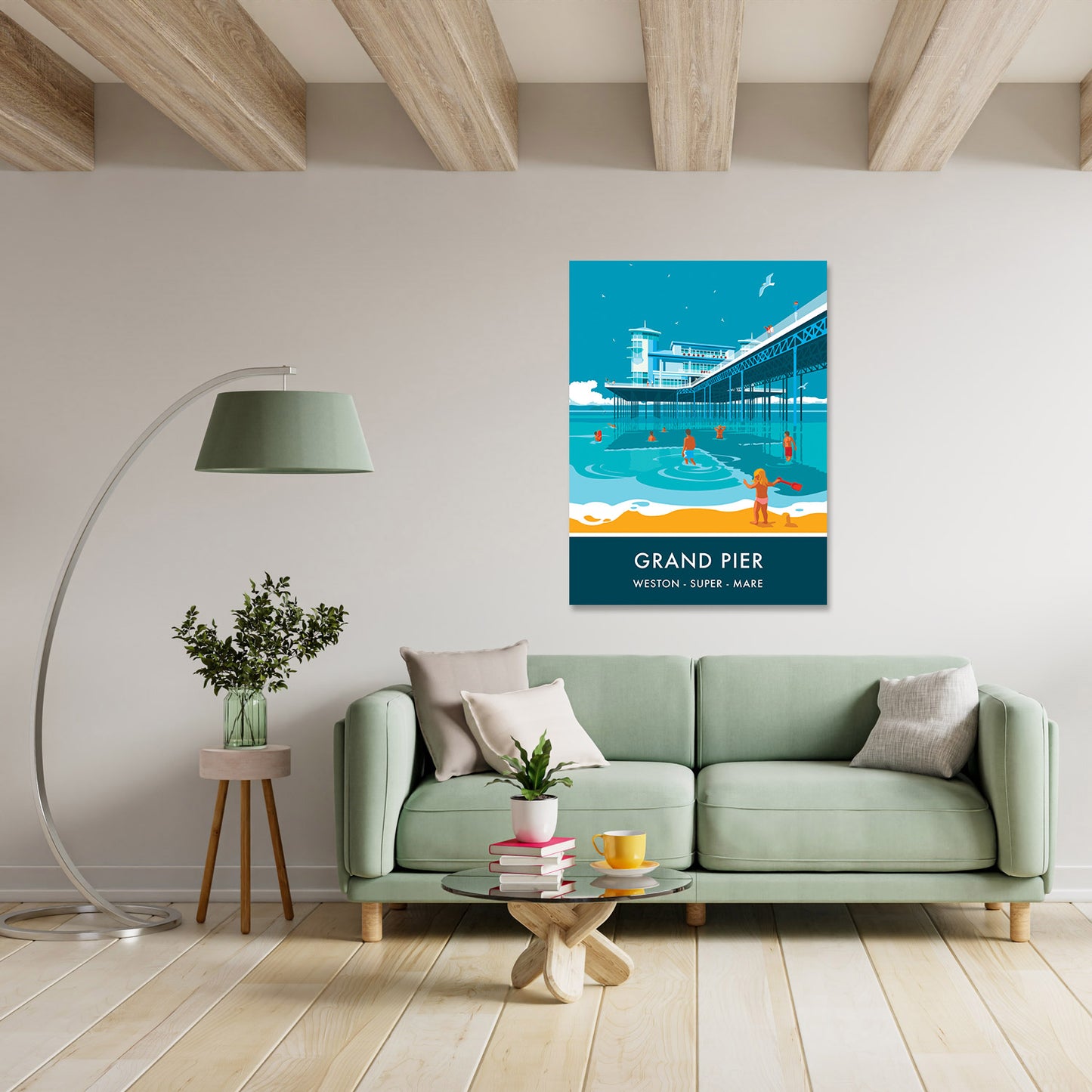 Grand Pier Art Print