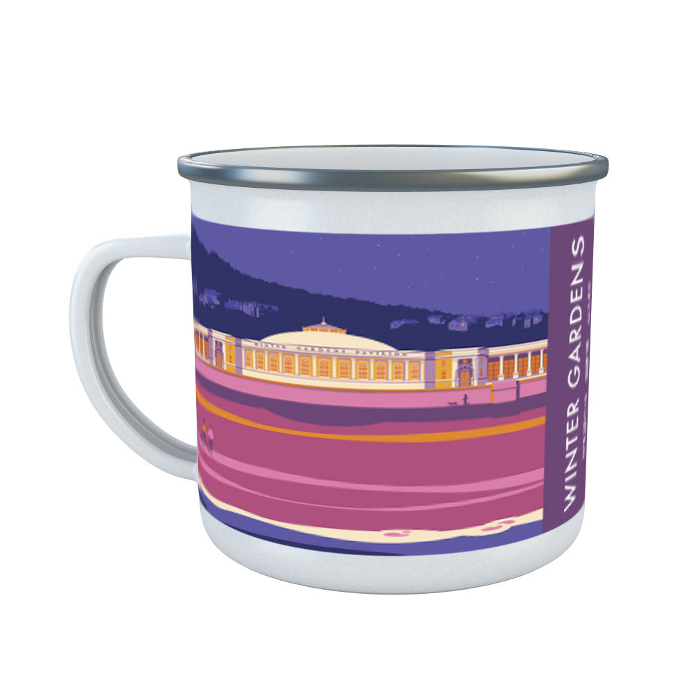 Winter Gardens, Weston Super Mare, Somerset Enamel Mug