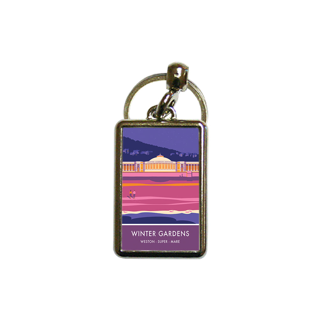 Winter Gardens, Weston Metal Keyring