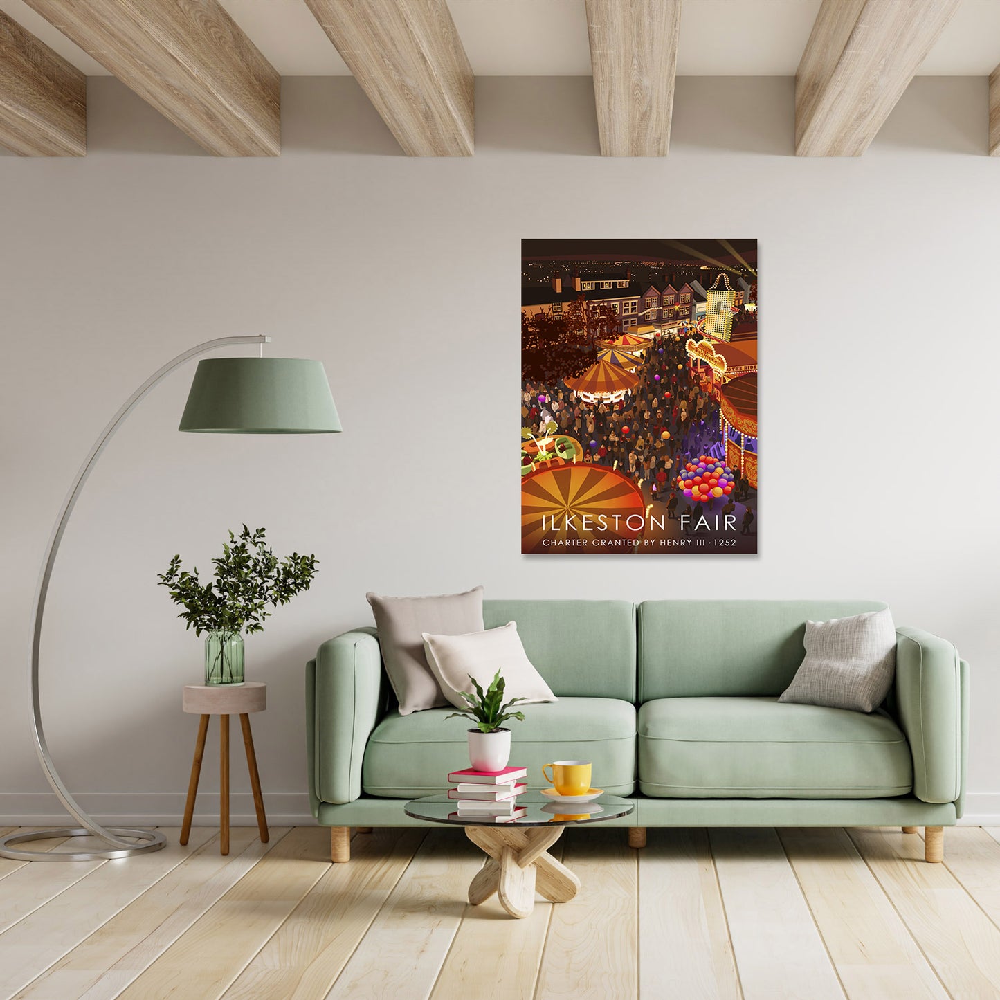 Ilkeston Fair Art Print