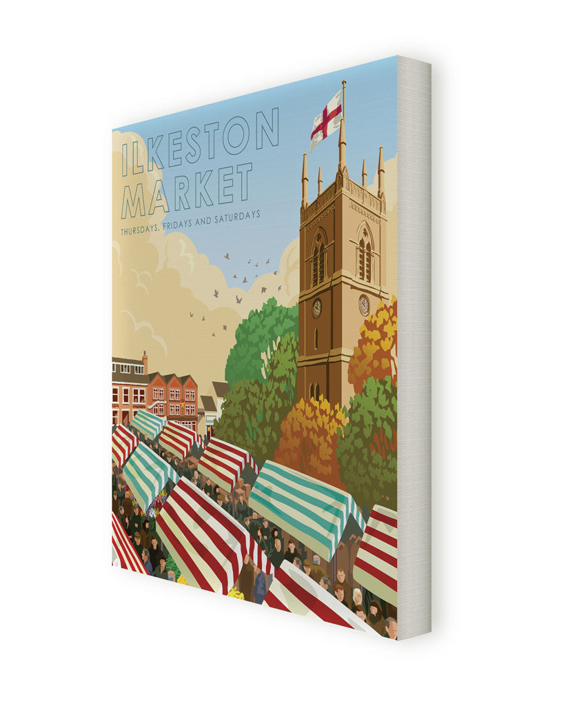 Ilkeston Market Canvas
