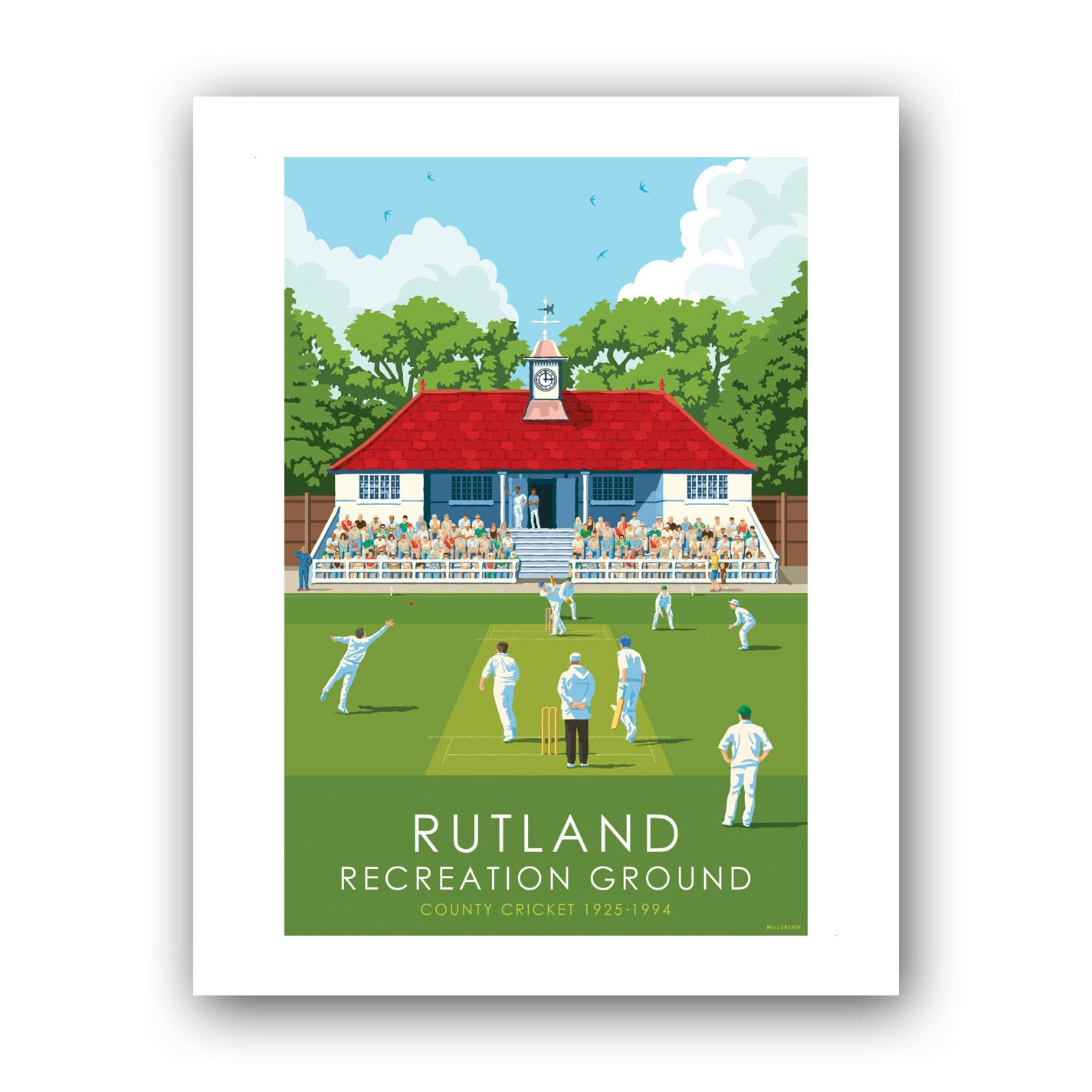 Rutland Recreationg Ground Art Print
