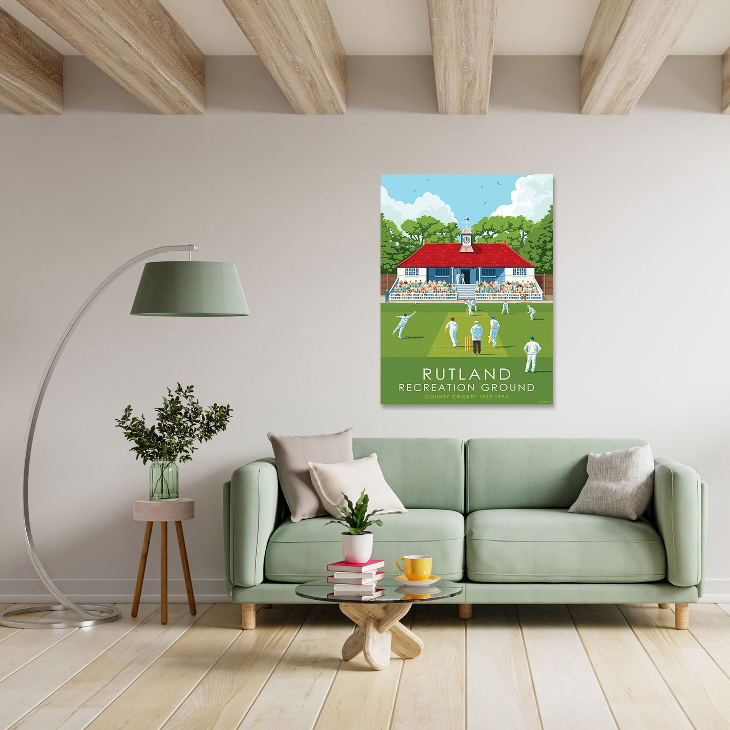 Rutland Recreationg Ground Art Print