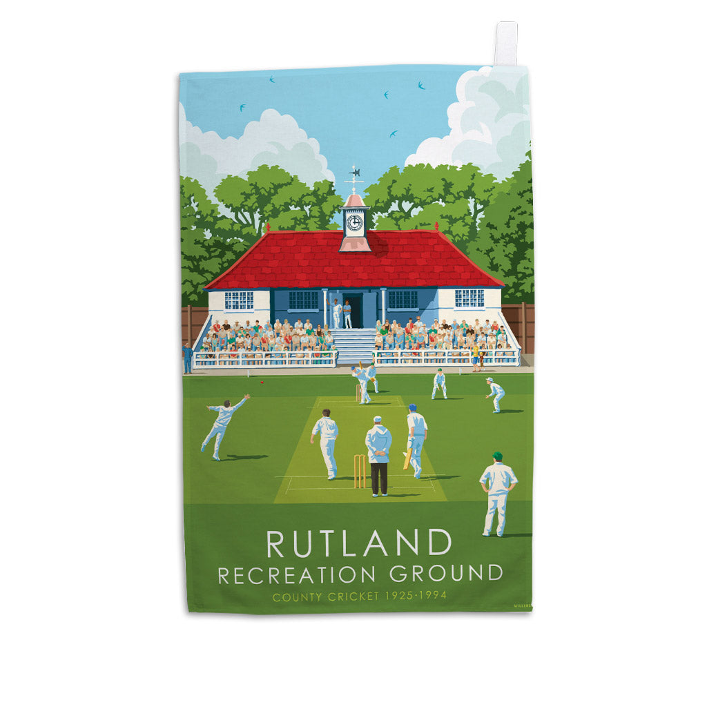 Rutland Recreationg Ground Tea Towel