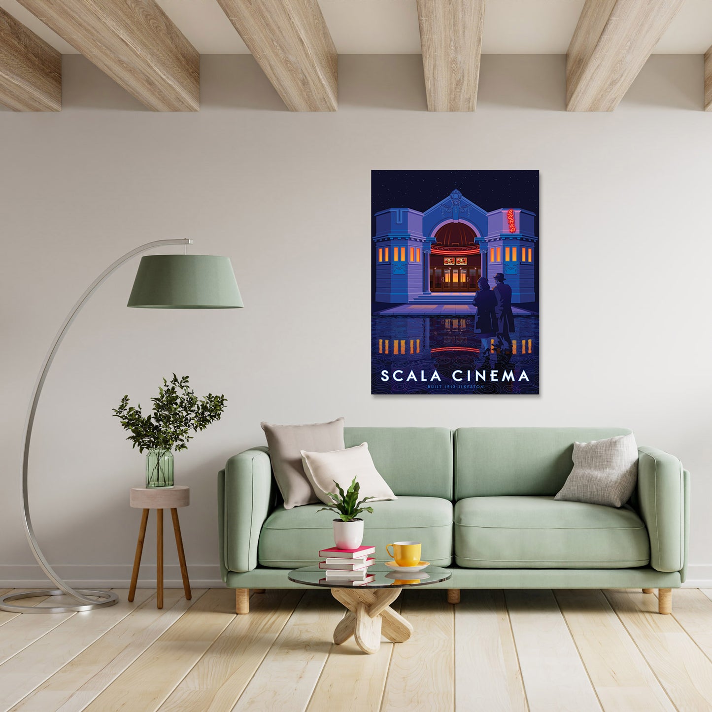 Scala Cinema, Ilkeston Art Print