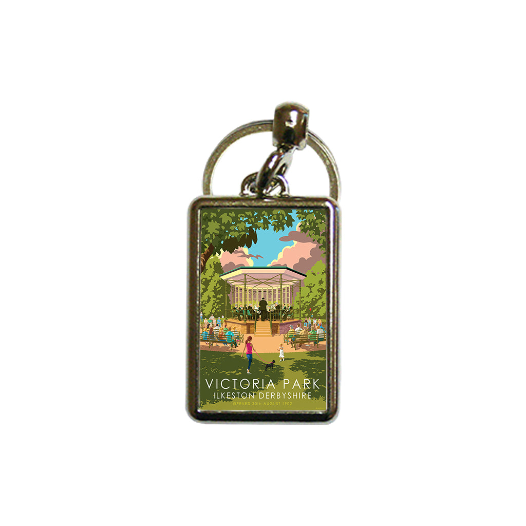 Victoria Park Metal Keyring