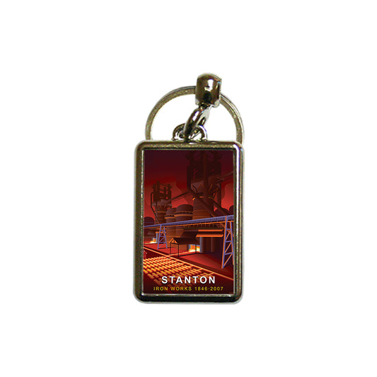 Stanton Iron Works Metal Keyring