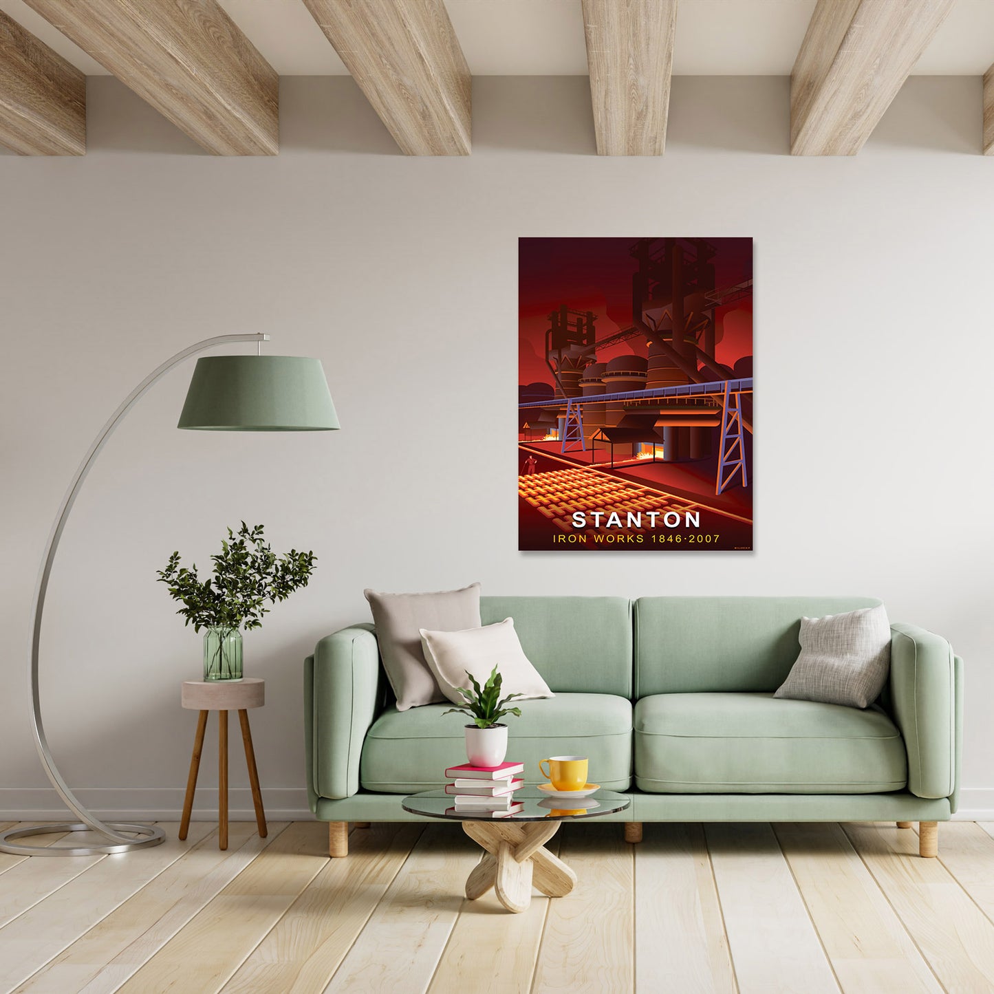 Stanton Iron Works Art Print