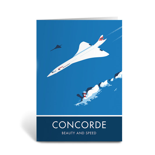 Concorde Greeting Card 7x5