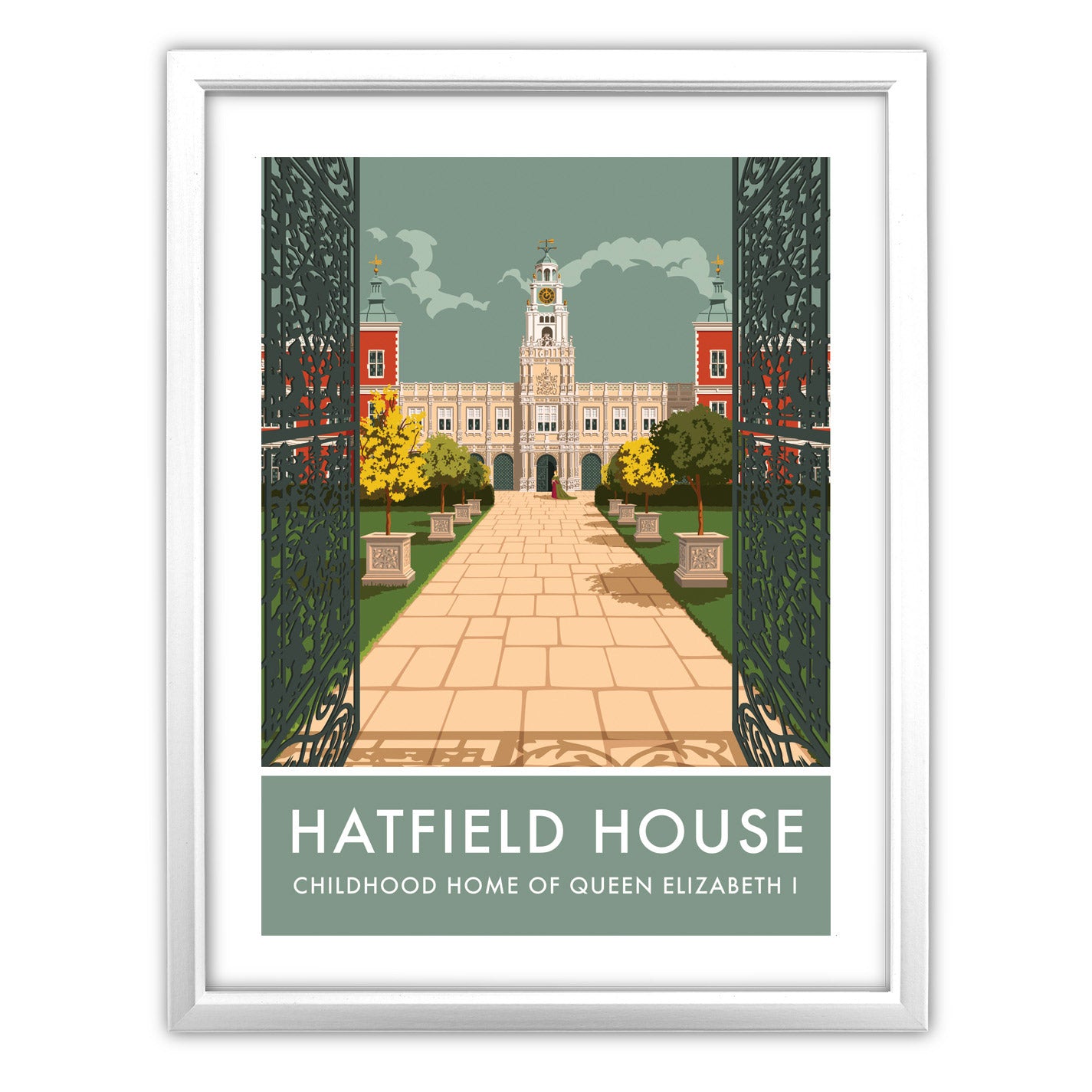 Hatfield House Art Print