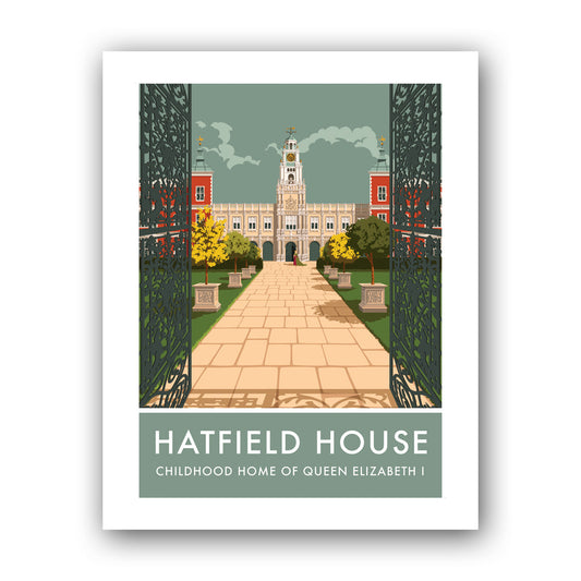 Hatfield House Art Print