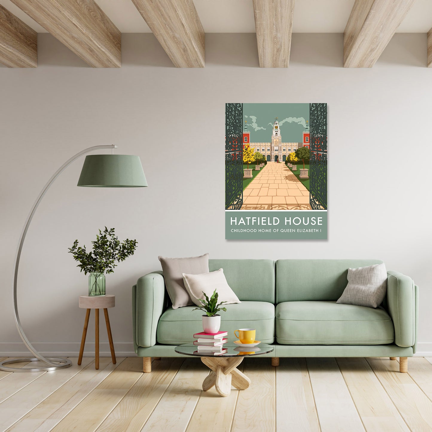 Hatfield House Art Print
