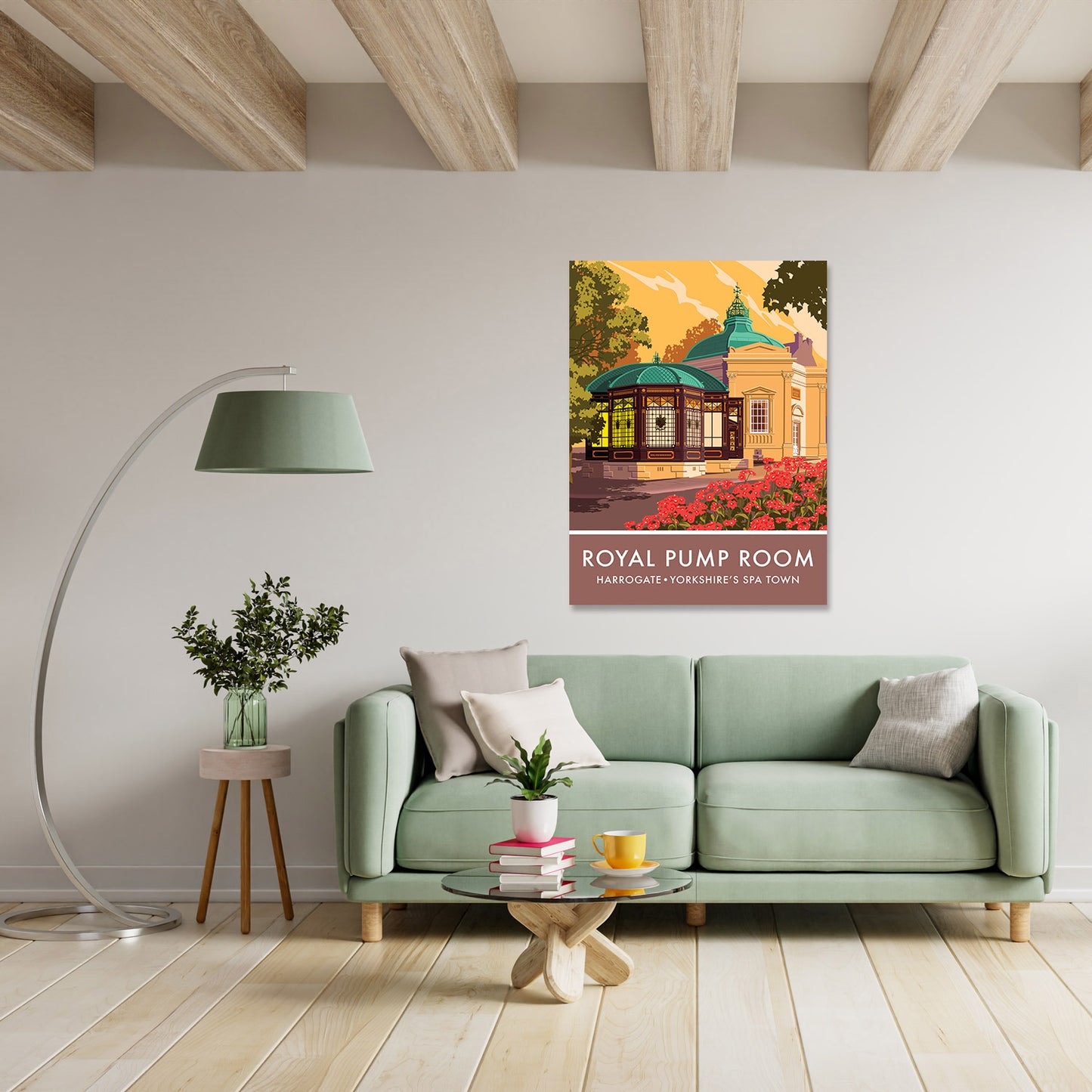 Royal Pump Room Art Print