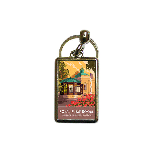 Royal Pump Room Metal Keyring