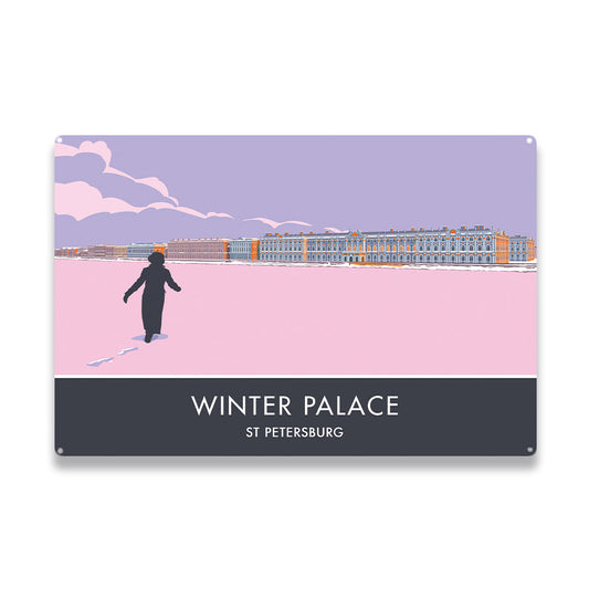 Winter Palace Metal Sign