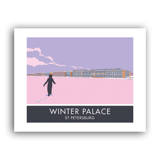 Winter Palace Art Print