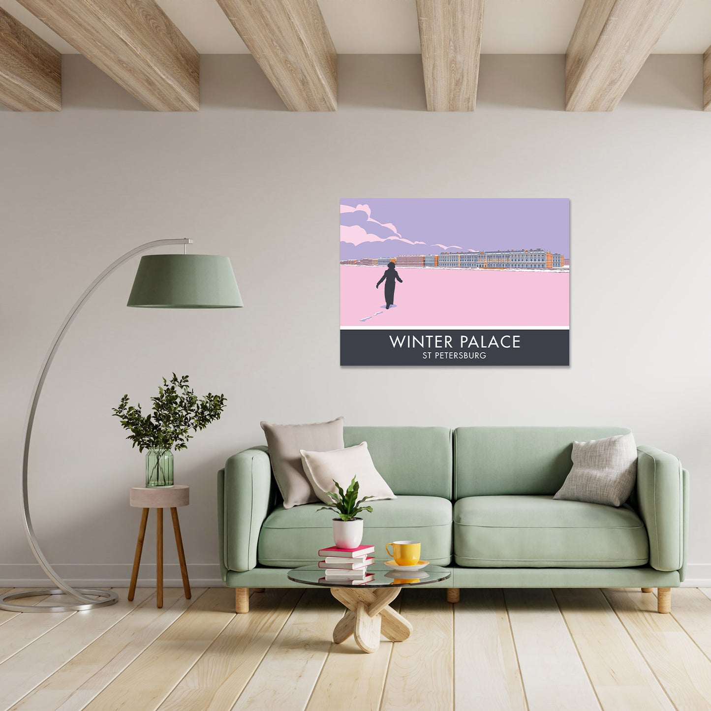 Winter Palace Art Print