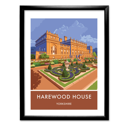 Harewood House, Yorkshire Art Print