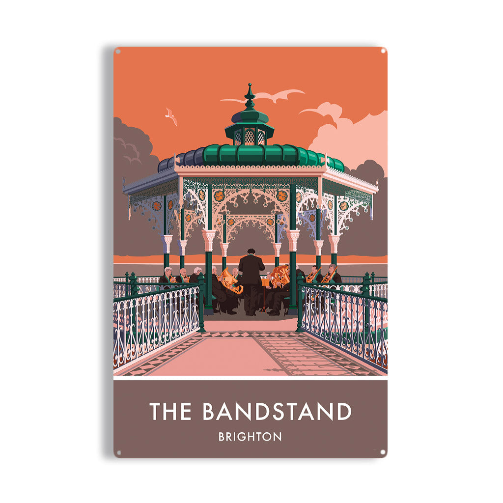 The Bandstand, Brighton Metal Sign