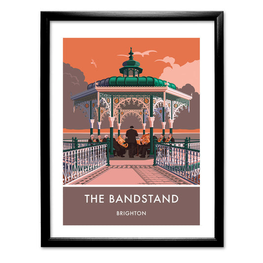 The Bandstand, Brighton Art Print
