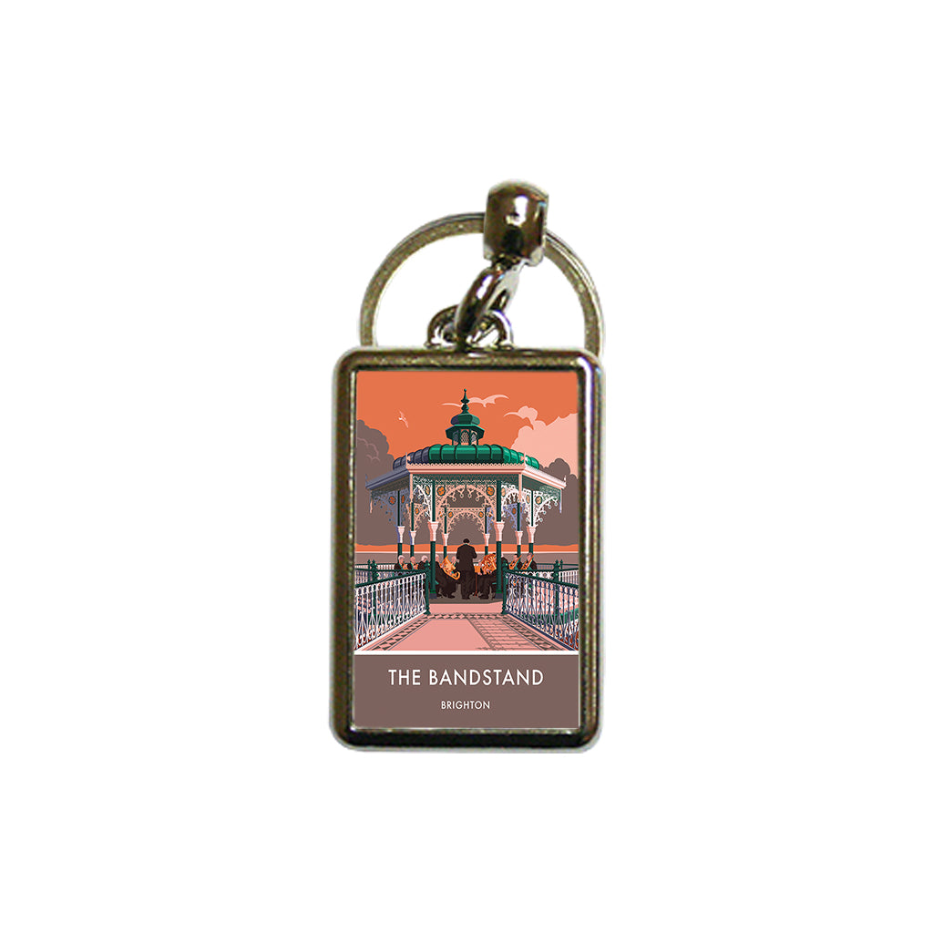 The Bandstand, Brighton Metal Keyring