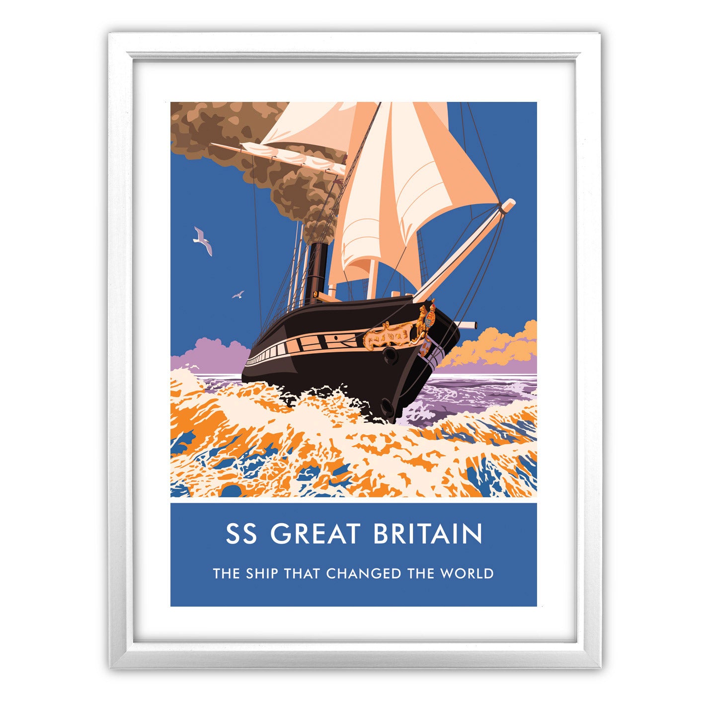 Ss Great Britain Art Print