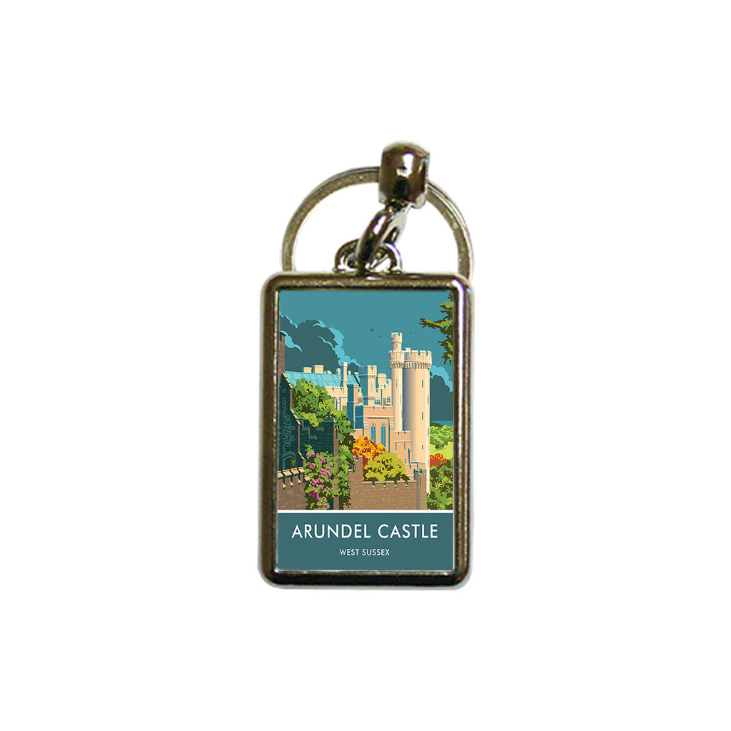 Arundel Castle Metal Keyring