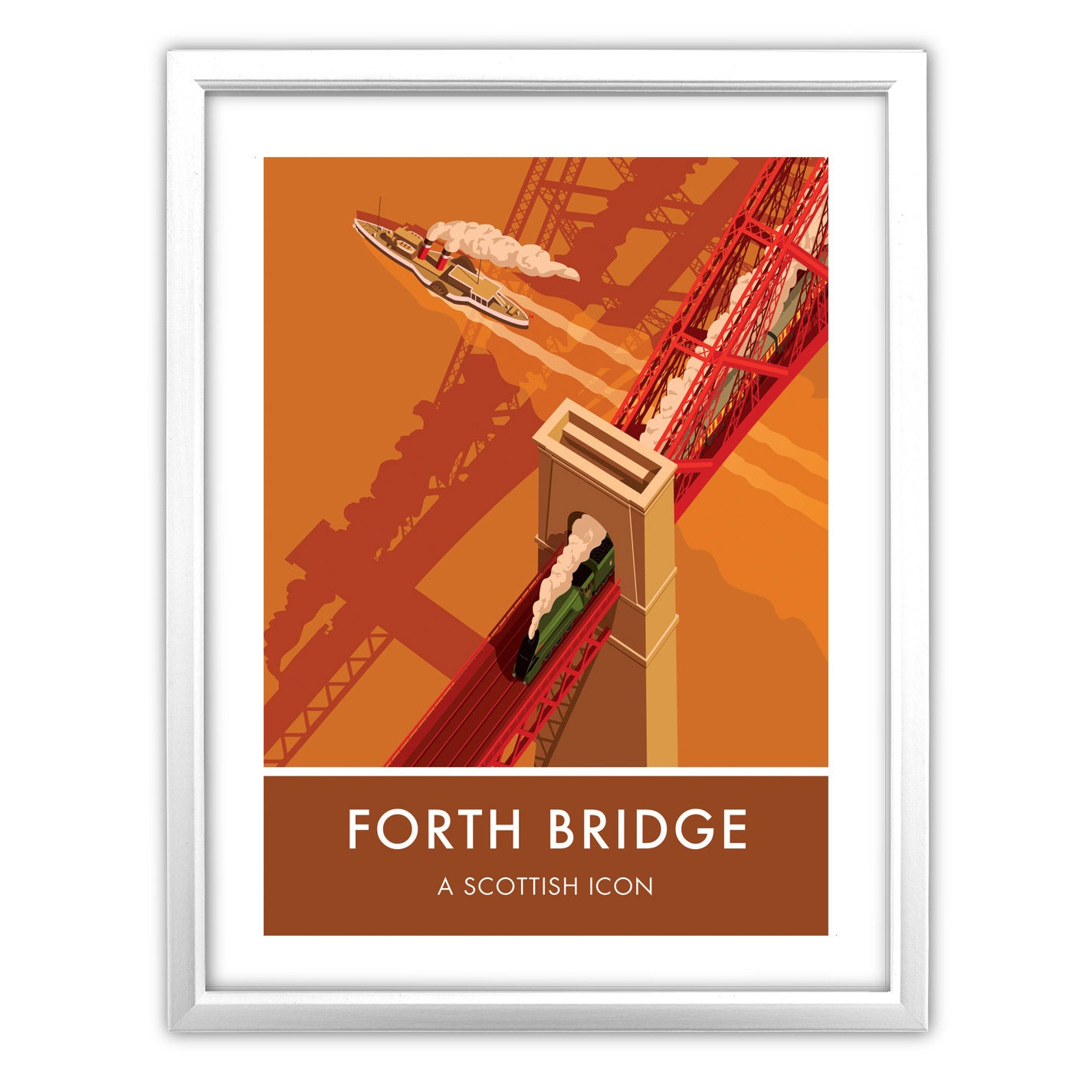 Forth Bridge Art Print